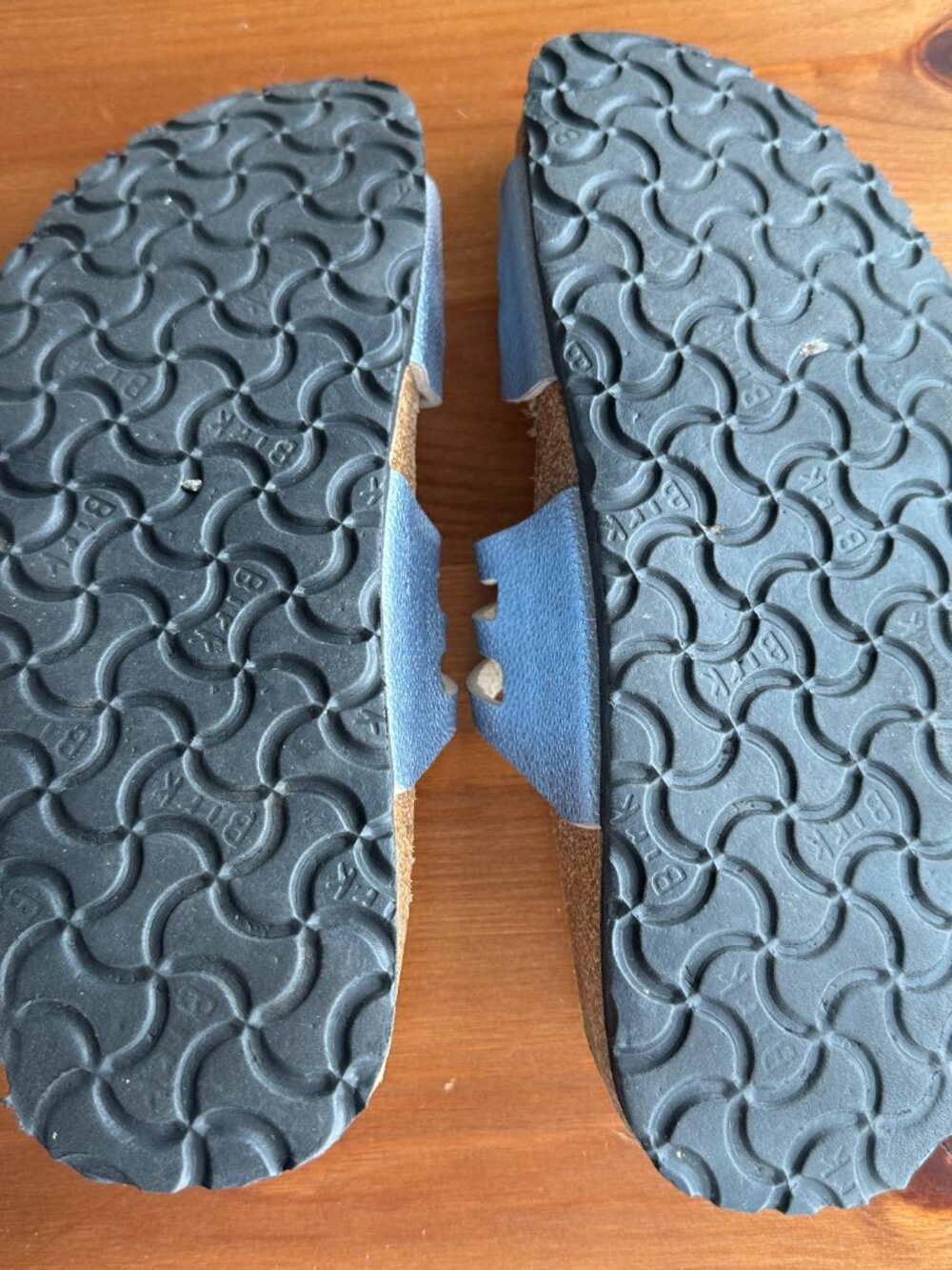 EUC Birkenstock Birki's Silver Metallic Crystal Buckle Granada Sandals - 7/EU 38 - Picture 12 of 12